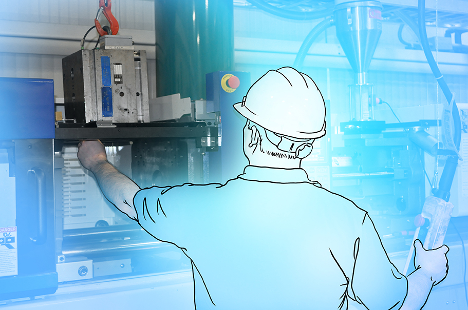 The right mold in the right injection molding machine