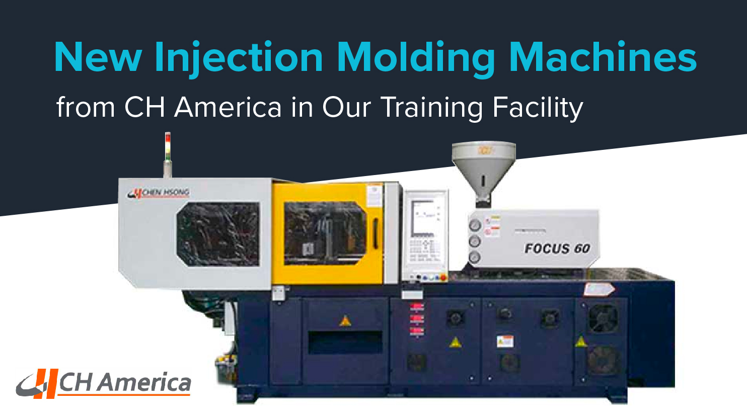 New Injection Molding Machine from CH America in Our TC Training Facility -  RJG, Inc.